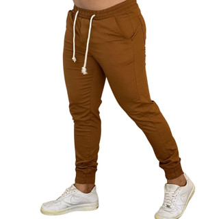 Calça Jogger Caqui Ofertas Arrasadoras.NET