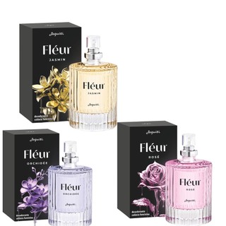 Combo Colônia Feminina Fléur ( 3 Itens ) - Jequiti