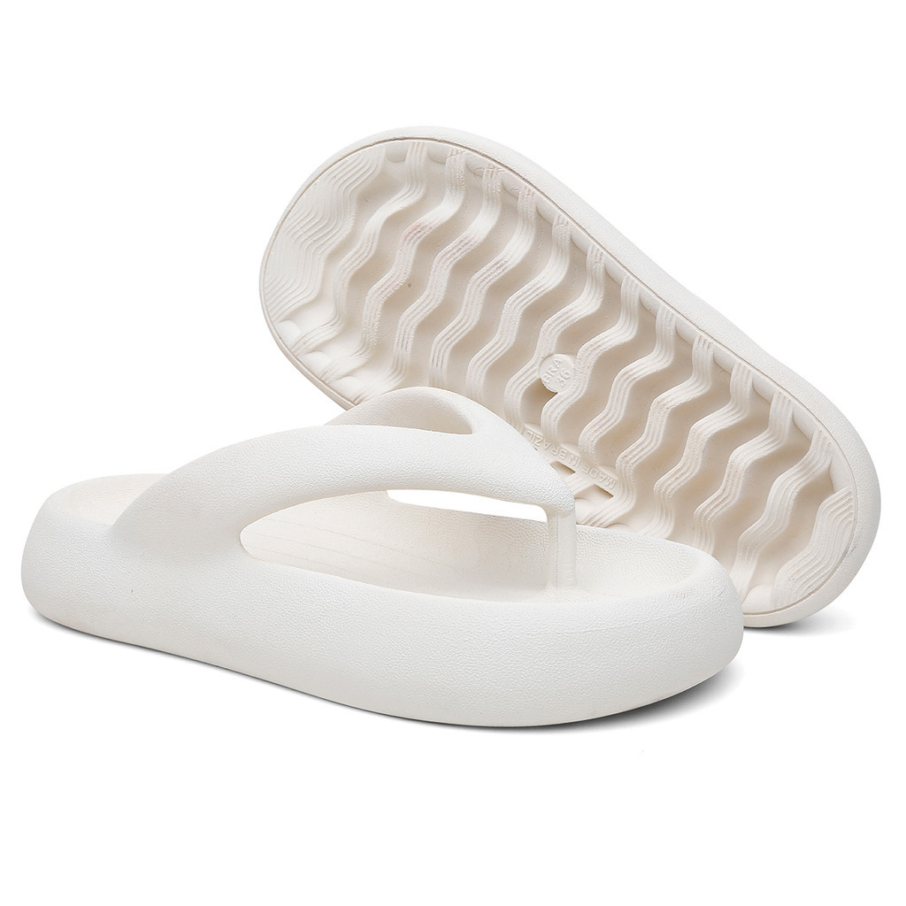 Chinelo Cloud Nuvem Off White Unissex Anatômico Leve Macio Confortável Antiderrapante Casual