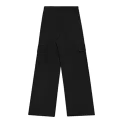 Calça Cargo Juvenil Menina Sarja Beats Preto