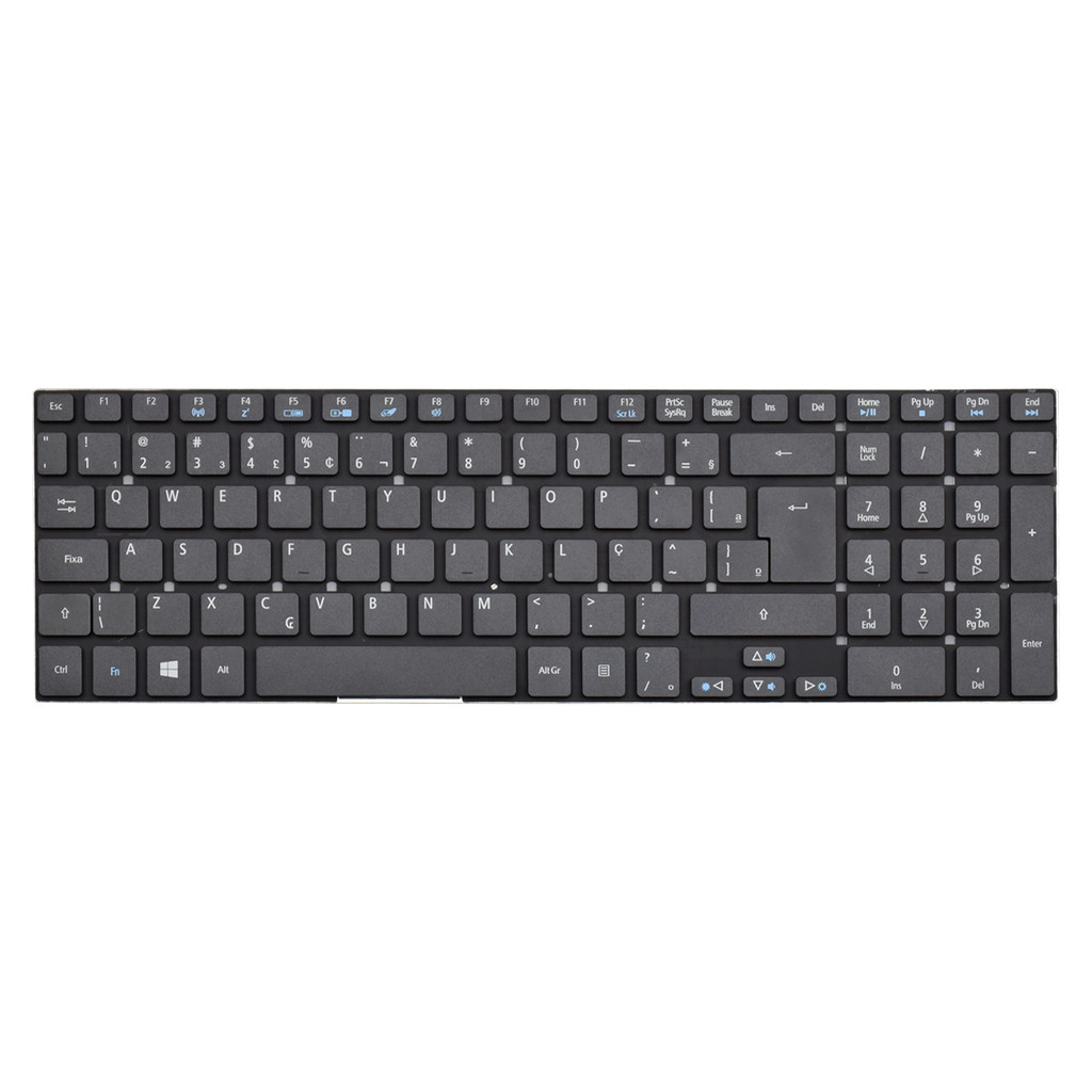 Teclado para Notebook Acer Aspire E5-571-387J ABNT2 - UK Style