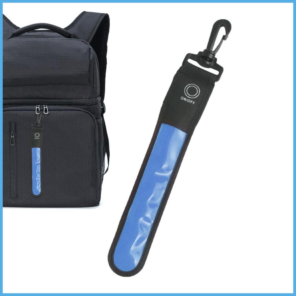 Saco Brilhante Pingente À Prova Dwaterproof Água Reflexivo Segurança LED Luminoso Para De Escola huebasevn