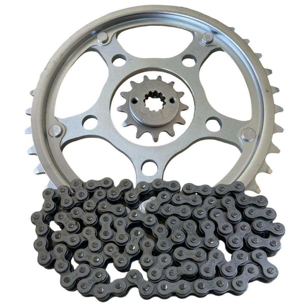 Kit Transmissão Relação Honda Cb300 Cb 300R Todas Aço1045 Com imetro