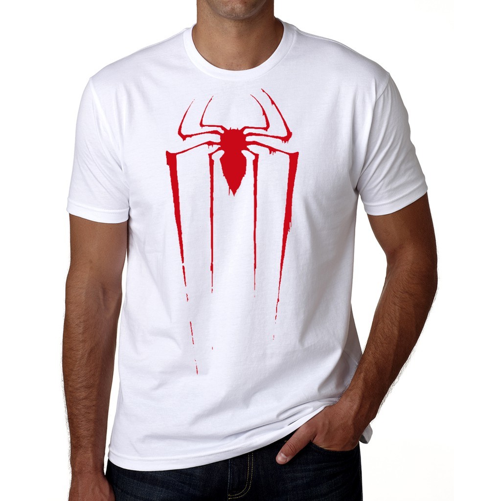 CAMISETA MASCULINA 100% ALGODÃO ESTAMPA HOMEM ARANHA SPIDER-MAN PREMIUM CAIMENTO PERFEITO ESTILOSO