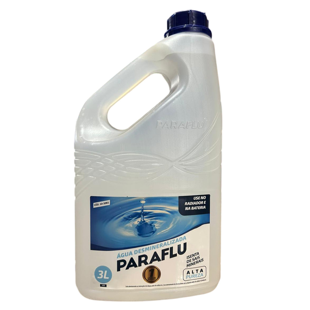 PARAFLU AGUA DESMINERALIZADA GALAO 3L