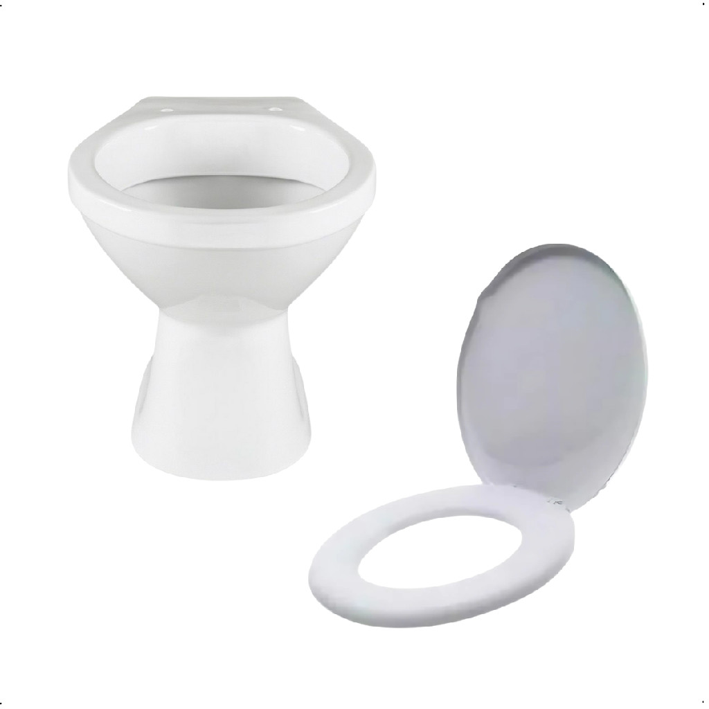 Vaso Sanitário Convencional Loren Way Lorezentti + Assento Suavit Tigre