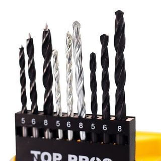 Kit Brocas Multiuso Madeira Metal 9 Peças Alta Durabilidade Precisão