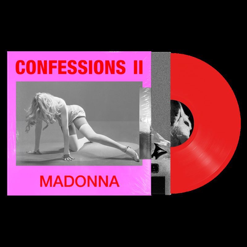 LP VINIL MADONNA - CONFESSIONS II (12 Faixas Trans. Red EU)