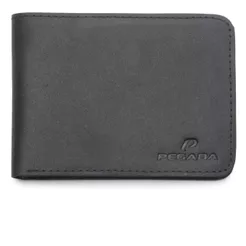 Carteira Casual Pegada Masculina em Couro Preto CA003429-01