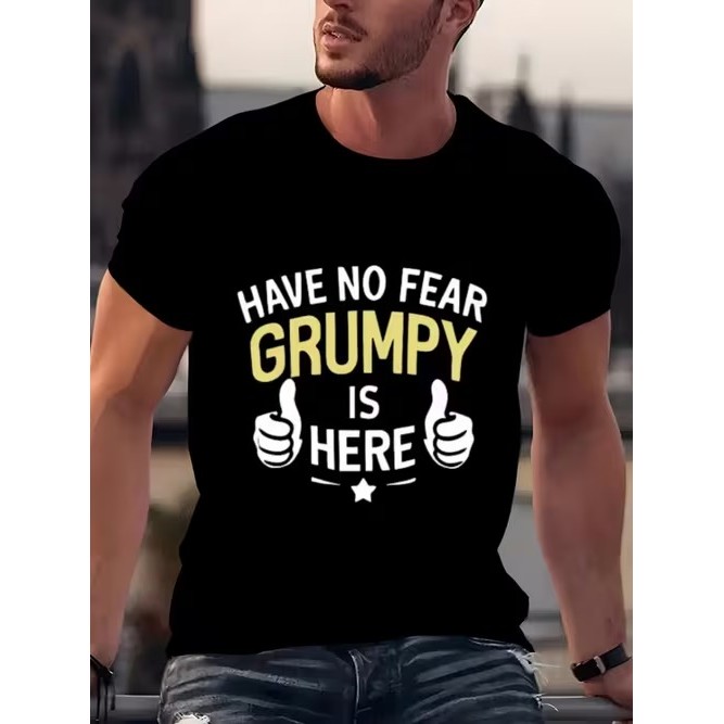 Camiseta Masculina Manga Curta Estampada Divertida Confortável Moderna Premium Estilosa para Uso Casual Tendência Verão