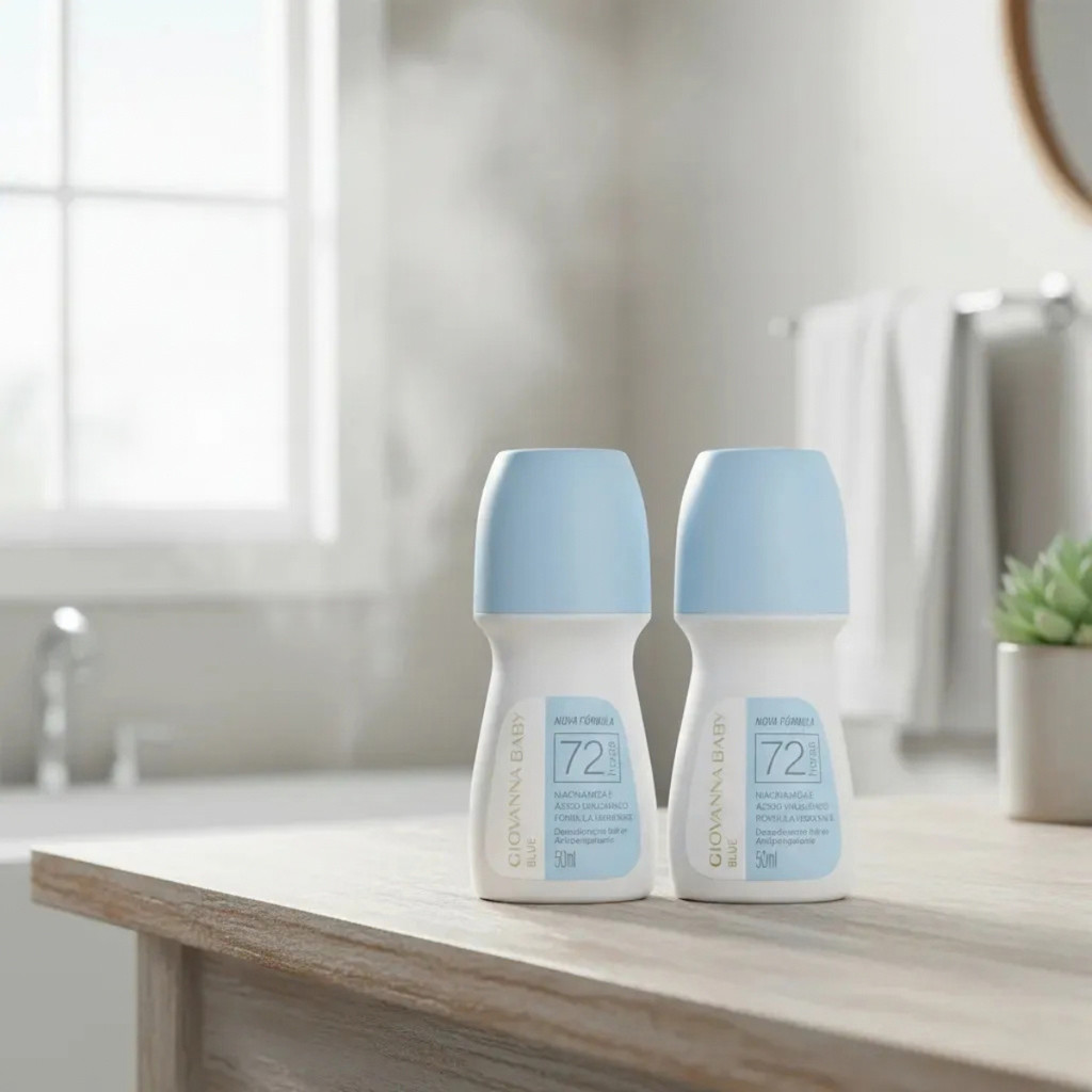 Kit 2 Desodorantes Roll On Giovanna Baby Blue 50ml — imagem 2 de 2