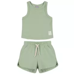Conjunto Infantil Menina Regata Timeless Colorittá Verde