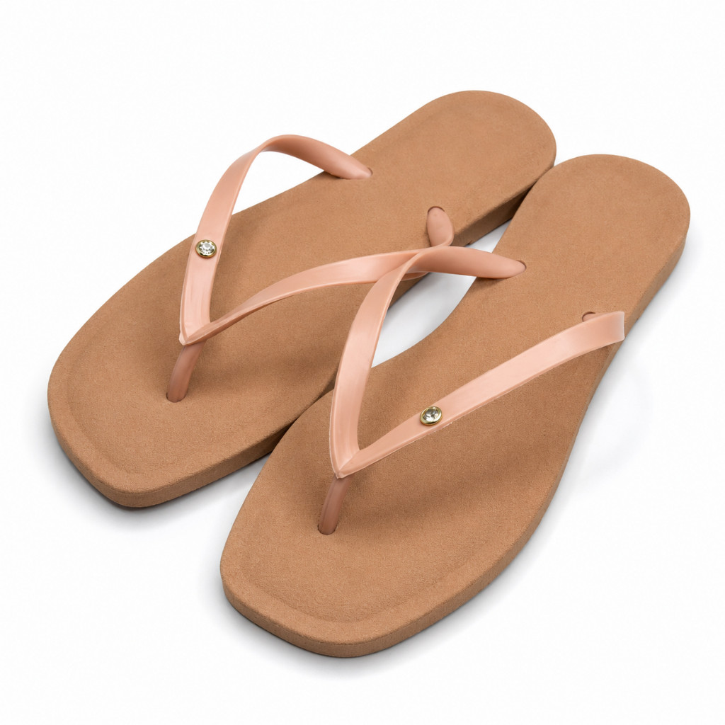 Chinelo Feminino Leve Strass Pingo de Luz Leve Macio Confortável Dia a Dia Chinelo de Dedo