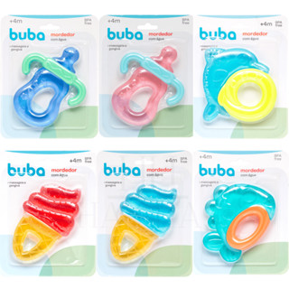 Mordedor Com Água Para Bebe Buba Macio Massageador Dente Gengiva Infantil Brinquedo Mordedor em Oferta na Shopee
