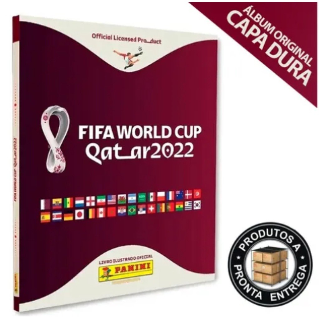 Álbum Capa Dura Da Copa Do Mundo Qatar 2022 Oficial - Editora Panini Super Oferta