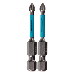 BITS TORCAO PH1, PARA FERRAMENTAS DE IMPACTO, ACO CROMO MOLIBDENIO, 50MM, 2PCS // GROSS