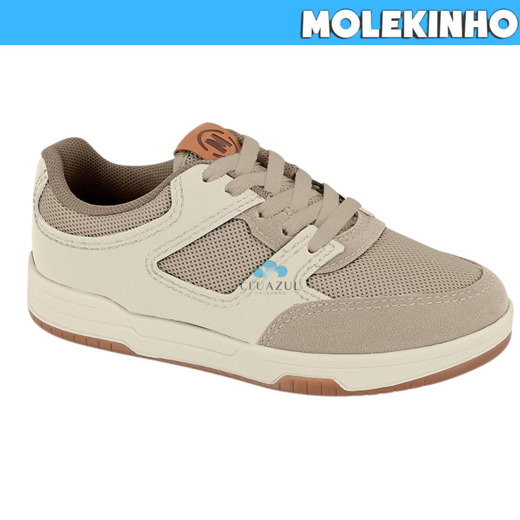 Tênis Molekinho Infantil Menino Casual Conforto Leveza Original em Oferta na Shopee