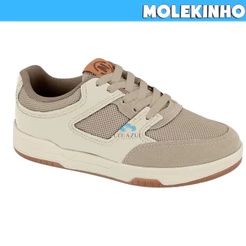 Tênis Molekinho Infantil Menino Casual Conforto Leveza Original