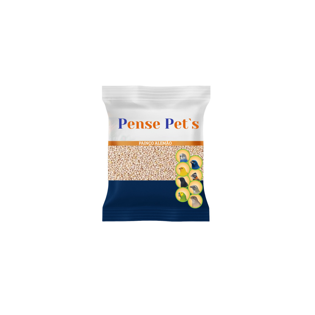 Painço Alemão/Branco para Pássaros - 10kg