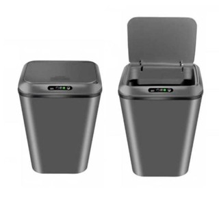 Lixeira16L com Sensor Movimento  Automático Inteligente Recarregavel Toque Cesto Lixo Casa em Oferta na Shopee