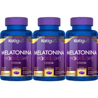 Kit 3X Melatonina 210mcg - 120 Cápsulas - Katiguá em Oferta na Shopee