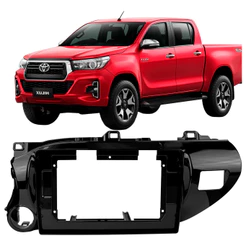 Moldura Multimidia 10.1 Polegadas Toyota Hilux 2016 A 2021