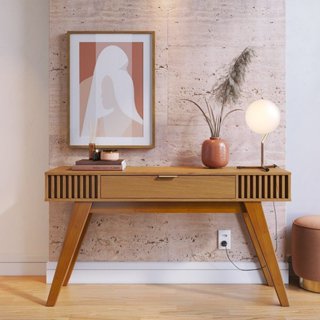 Aparador 1 Gaveta Riviera Águas Brasileiras Freijó em Oferta na Shopee