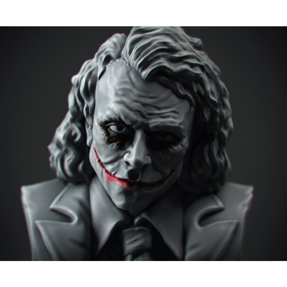 Busto Coringa / Joker – Sorriso do Morcego – DC Comics – Colecionável e Decoração Geek 3D geek 3d