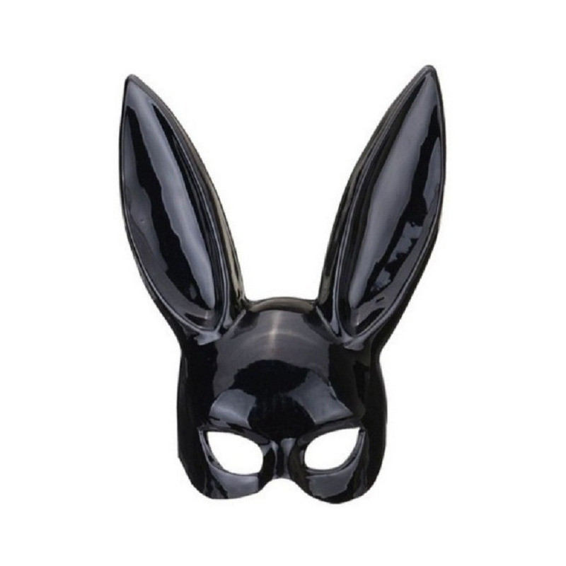 Máscara De Coelhinha Preta - Fantasia