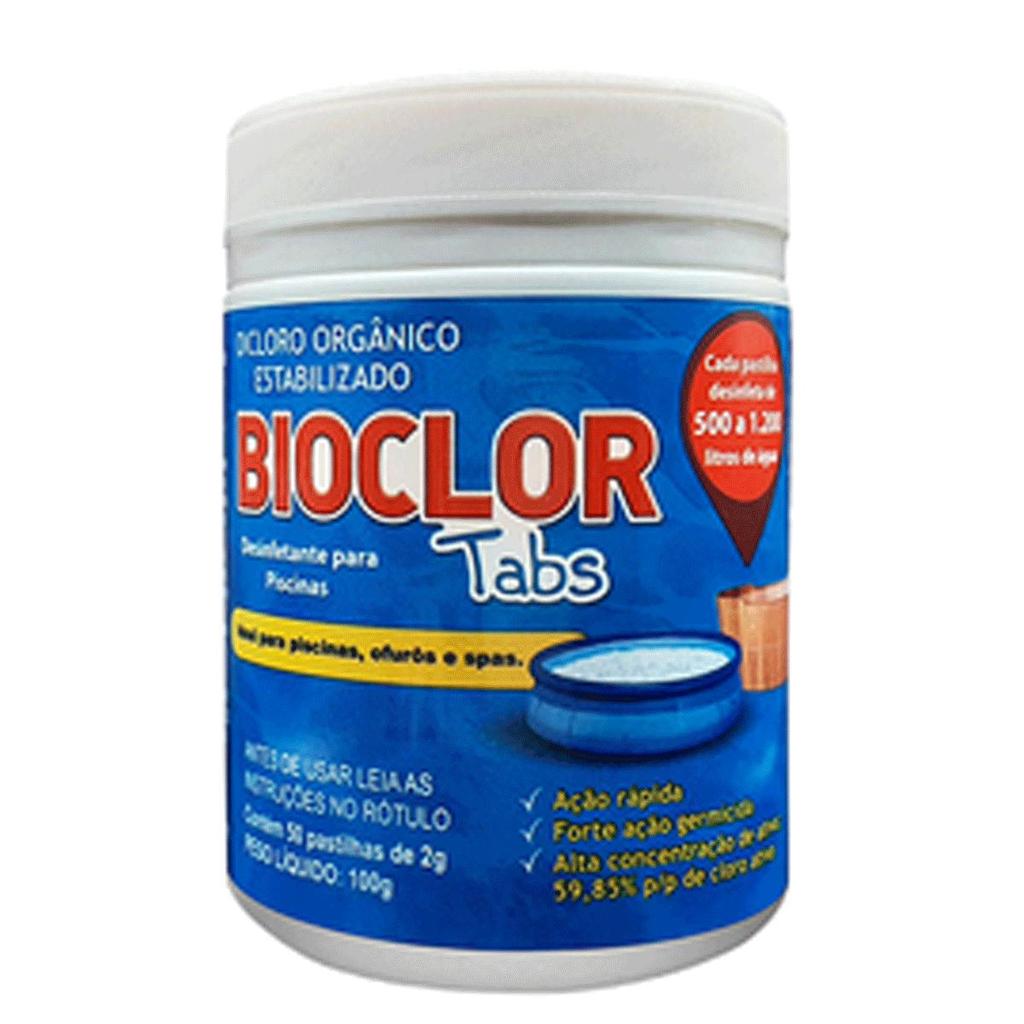Cloro Piscina Tablete Bioclor 100G em Oferta na Shopee