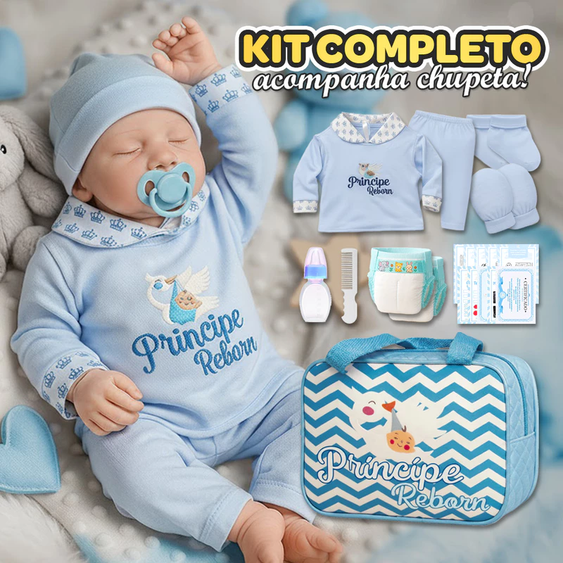 Bebê Reborn Silicone: Imperdível! 🌟
