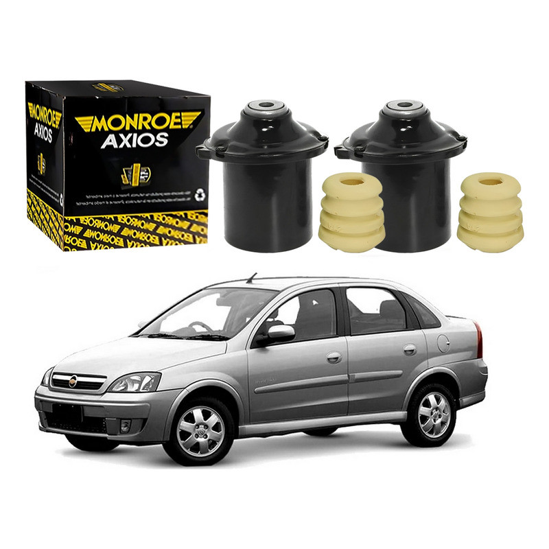 Kit Batente Dianteiro Axios Corsa Sedan 1.0 2003 A 2012