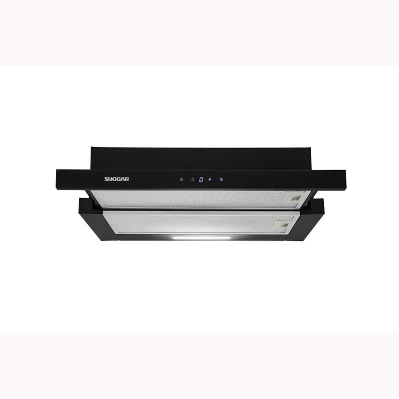 Depurador de Embutir Slim Touch 80 Cm Preto Suggar