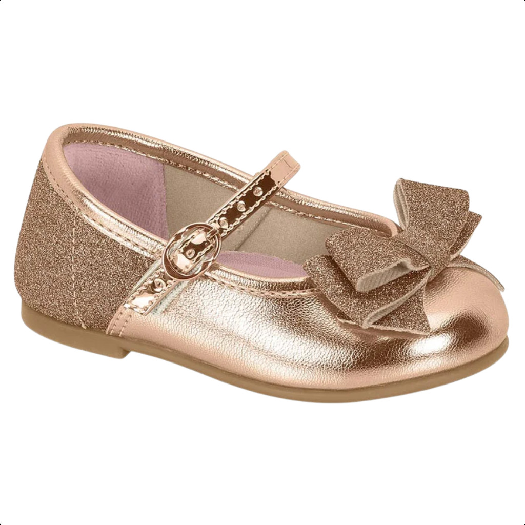 Sapatilha Infantil Bebê Glitter Fashion Molekinha 2106.1043
