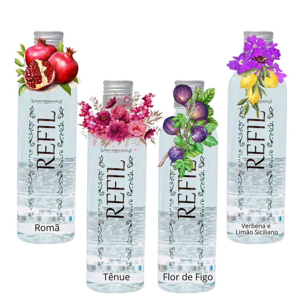 Refil Sabonete Espumador Dani Fernandes - Tênue - Flor de Figo - Romã - Verbena Limão Siciliano em Oferta na Shopee