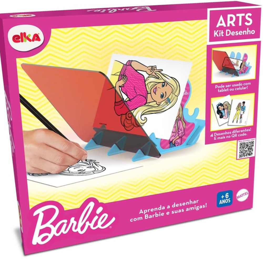 ARTS KIT DESENHO - BARBIE - ELKA