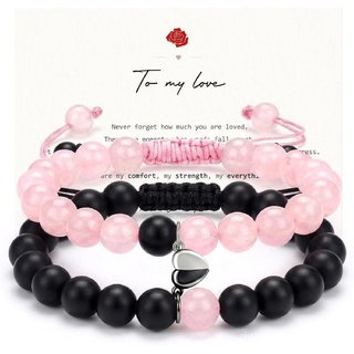 Pulseiras para Casais, Presente de Formatura para Ele e Ela, Presentes de Aniversário, Noivado e Aniversário para Mulher
