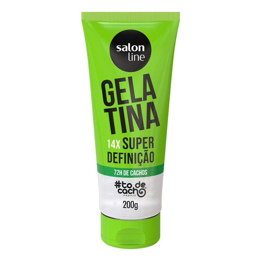 Gelatina Capilar Salon Line Tô de Cachos Super Definição 200g