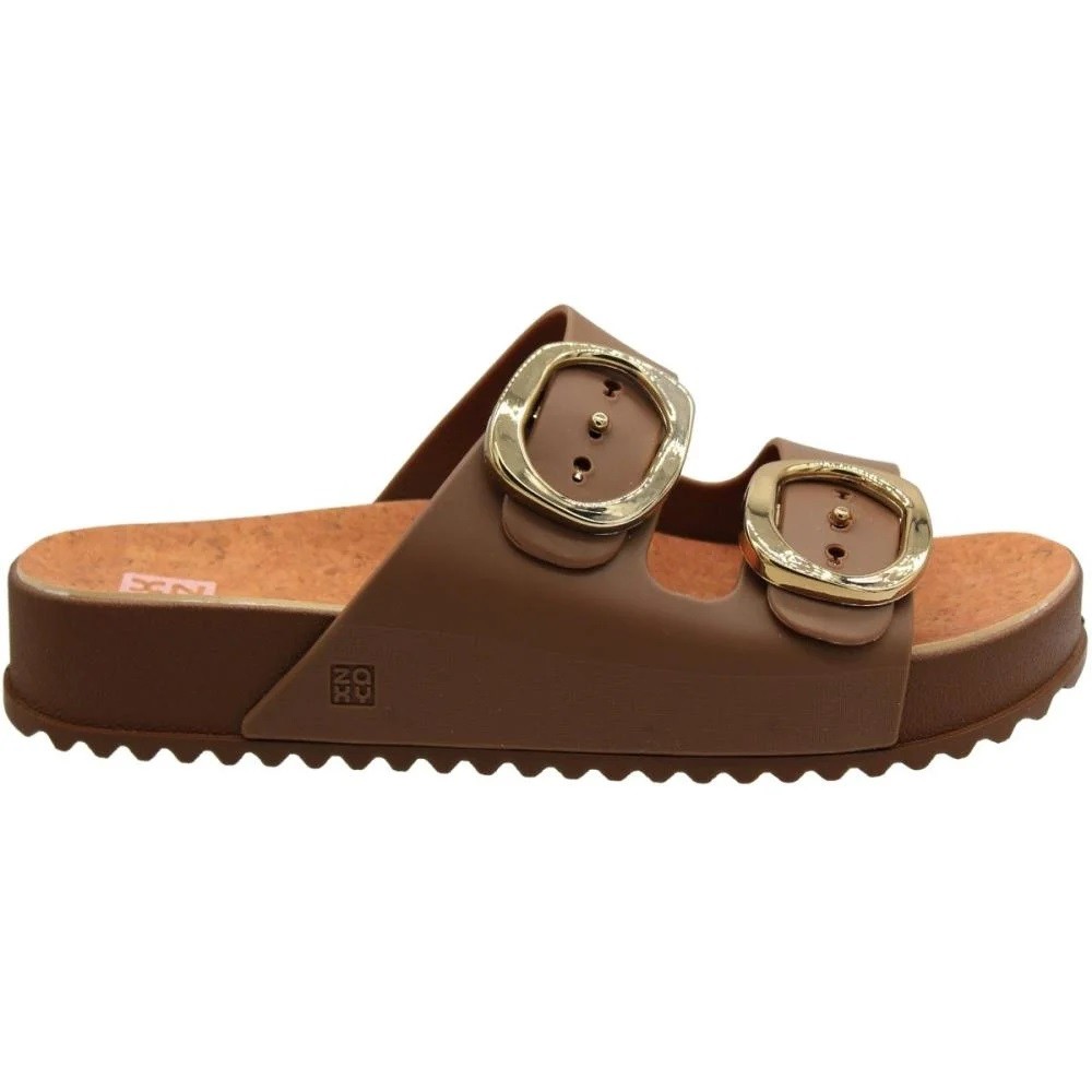 CHINELO ZAXY FEMININO PARTNET SOFT NEW MARROM CAFÉ 19390