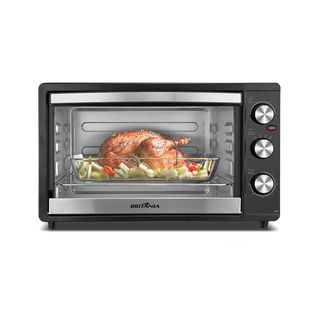 Forno Elétrico Britânia 43L Preto Dupla Resistência BFE43