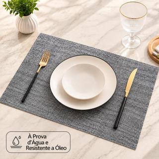 Jogo Americano de Mesa em Tecido Texlin