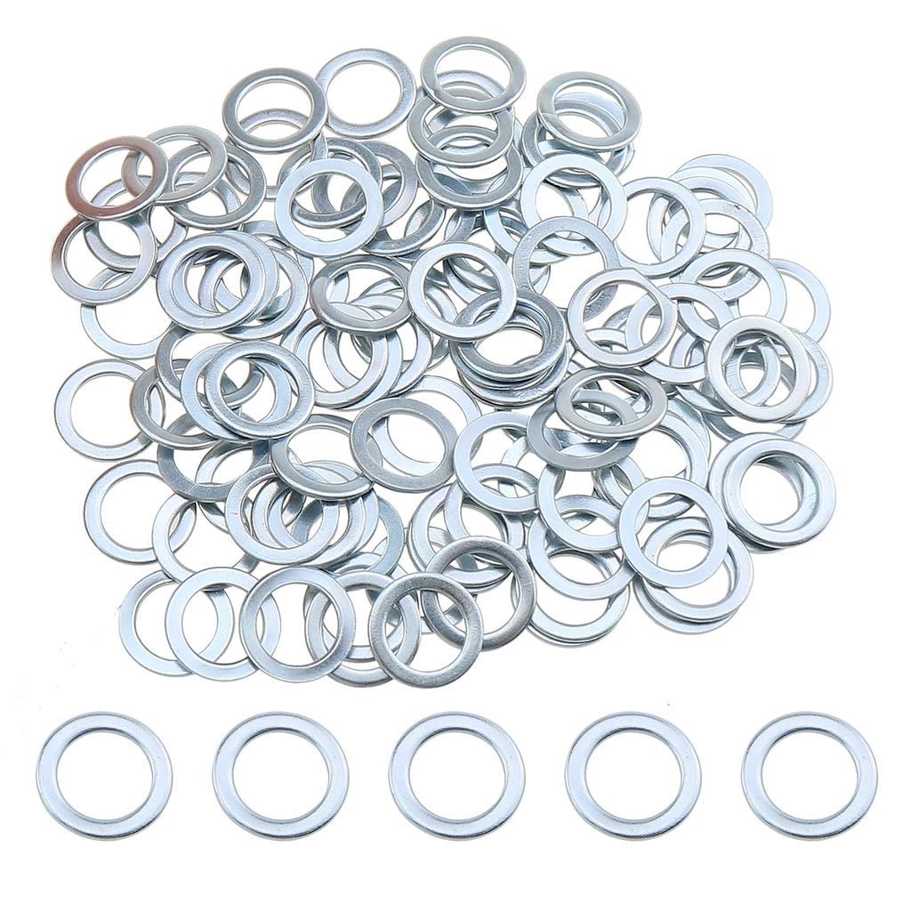100 Peças de Arruelas de Velocidade para Skateboard, Anéis de Arruela para Eixo de Skateboard, Arruelas de Fio Deslizant