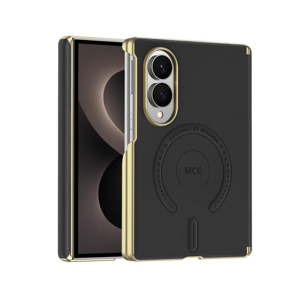 Capa De Carregamento Magnético Sem Fio Com Dobradiça Completa Para Samsung Galax