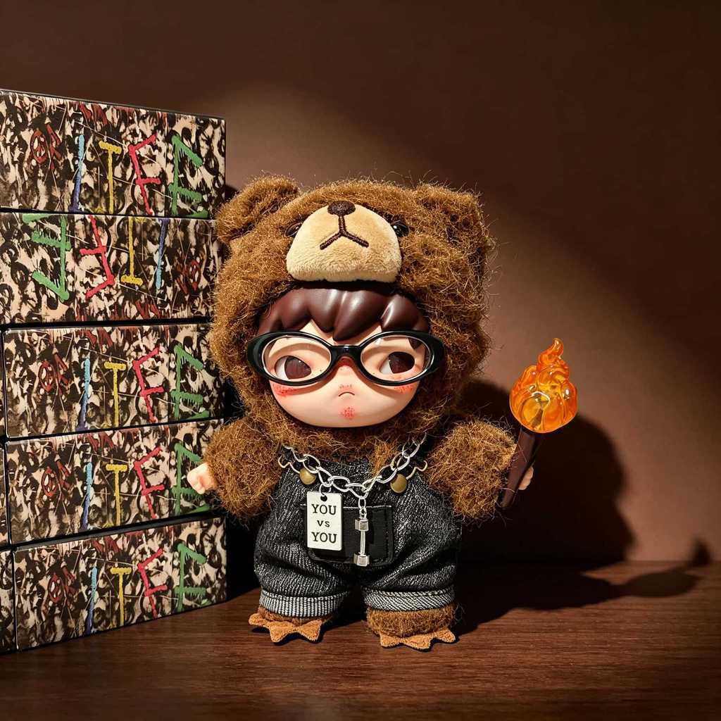 Conjunto De Macacão E Calça De Moletom Para Bebê Hirono De 15 Cm 17 Fight for Joy Series
