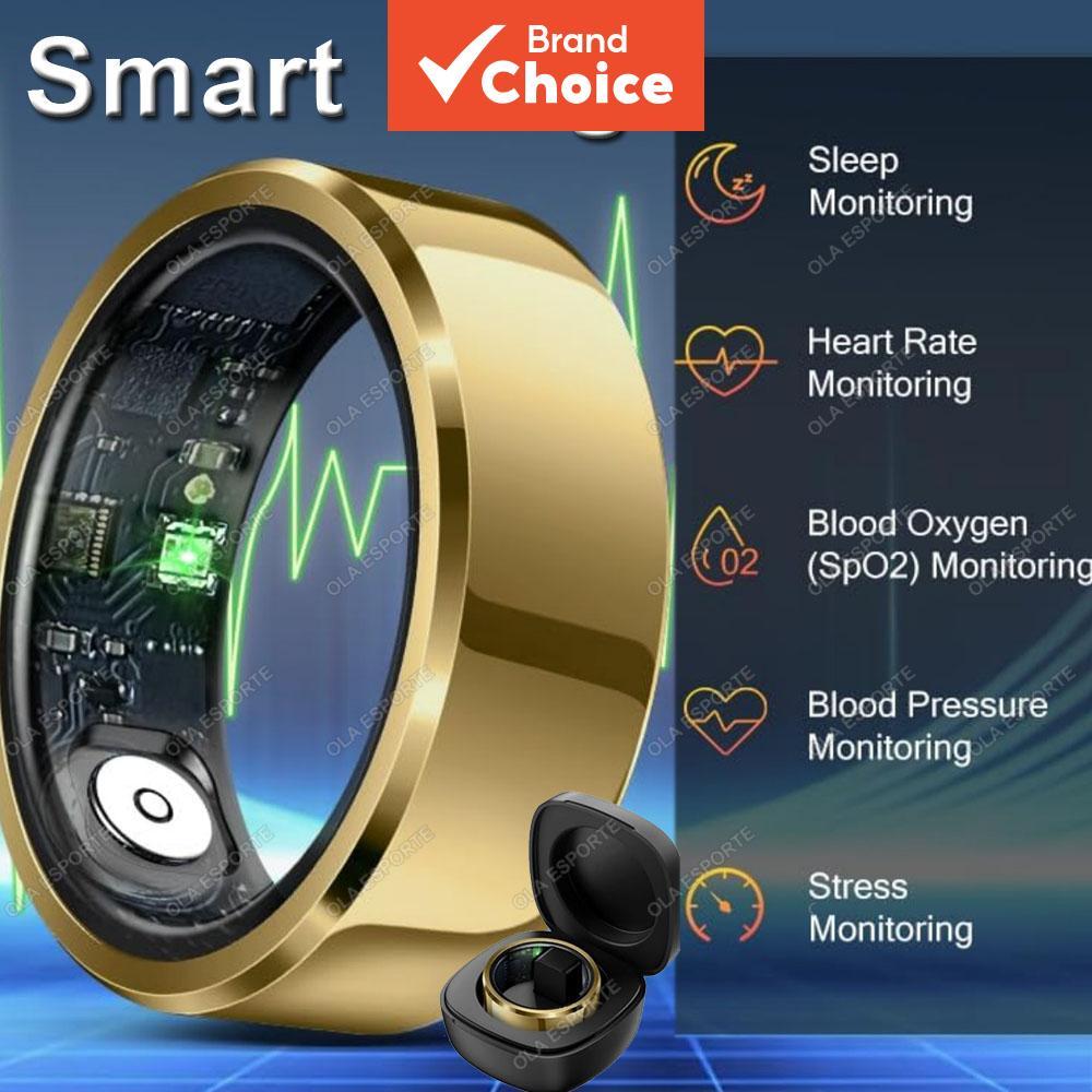 2026 Anel Inteligente Pressão Arterial Freqüência Cardíaca Monitoramento Do Sono Smartring À Prova Dwaterproof Água Modo