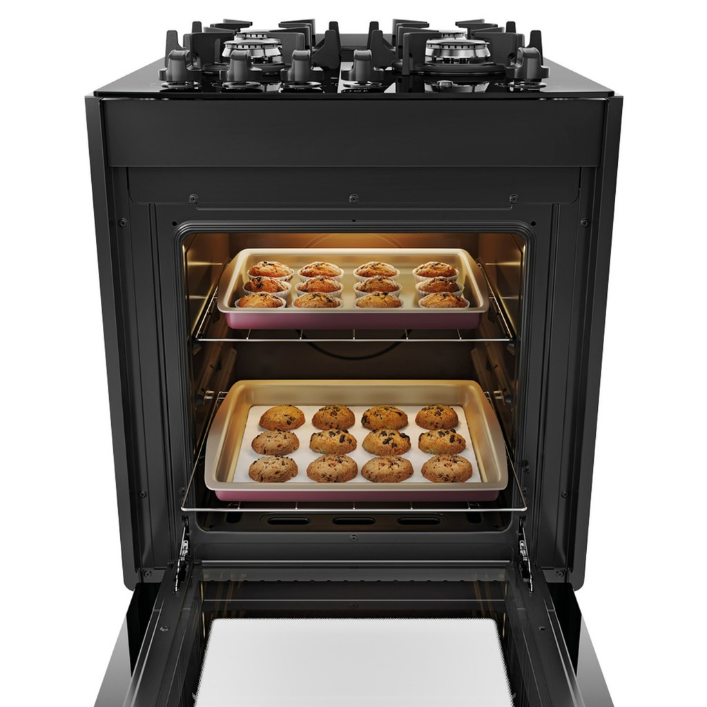 Fogão de Embutir a Gás Atlas Utop 4 Bocas 60l Preto Bivolt · foto 2