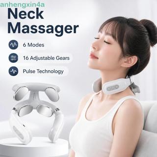 Massageador De Pescoço ANHENGXIN , 16 Engrenagens Ajustáveis , Dispositivo De Relaxamento De 6 Modos , Ergonômico Com Pu