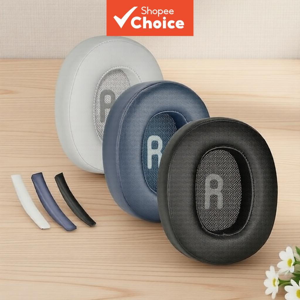 Almofadas de substituição em espuma viscoelástica para fones de ouvido JBL TUNE 700BT/710BT/720BT/750BT/760BTNC