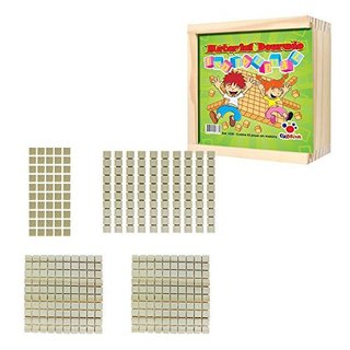 Material Dourado Individual 62 Peças em Madeira Ciabrink