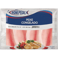 Bom Peixe Filé de tilápia 500g